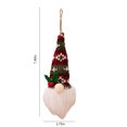 thumbnail image 3 of 7.48" Christmas Gnome Ornaments with LED Light, Colorful Gnomes Christmas Tree Hanging Decorations, Glowing Xmas Dolls for Xmas Tree Home Party Holiday Door Decor, 3 of 7