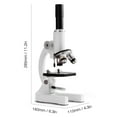thumbnail image 2 of Microscopio Irfora Microscopio óptico monocular 64X-2400X, microscopio de enseñanza de biología experimental para niños de escuela primaria, regalos de cumpleaños para niños Irfora Microscopio, 2 of 7