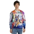 thumbnail image 4 of Watercolor Hello Winter German Shepherd Chill Christmas Welcome All Over Print 3D Sweatshirt Unisex Merch Alsatian Dog Lover Gifts - 00016, 4 of 6