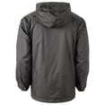 thumbnail image 3 of Men's Dunbrooke Black Carolina Panthers Big & Tall Legacy Stadium Full-Zip Jacket, 3 of 3