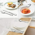 thumbnail image 2 of Flatware Set - Travel Camping Cutlery Set - 304 Stainless Steel Portable Utensils, 2 of 6