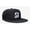 Black, variant on Bridgestone Tour Flat Snapback Gray Headwear Men Fits All