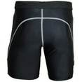 thumbnail image 6 of MRX Men’s Compression Shorts Lightweight Running Gym Training Sports Fitness Shorts Black Grey Small, 6 of 6