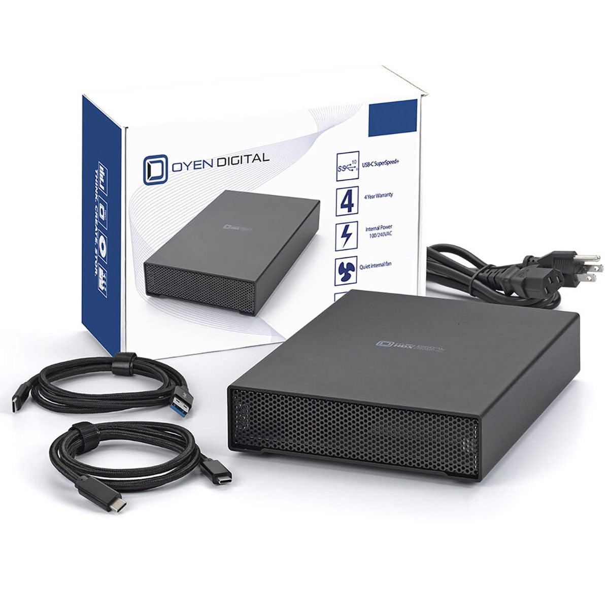 Oyen Digital HDX Pro C 30TB USB-C Enterprise 7200RPM External Hard Drive