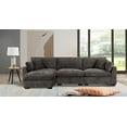 thumbnail image 4 of Luis Upholstered Wide Modular Sofa, 4 of 9