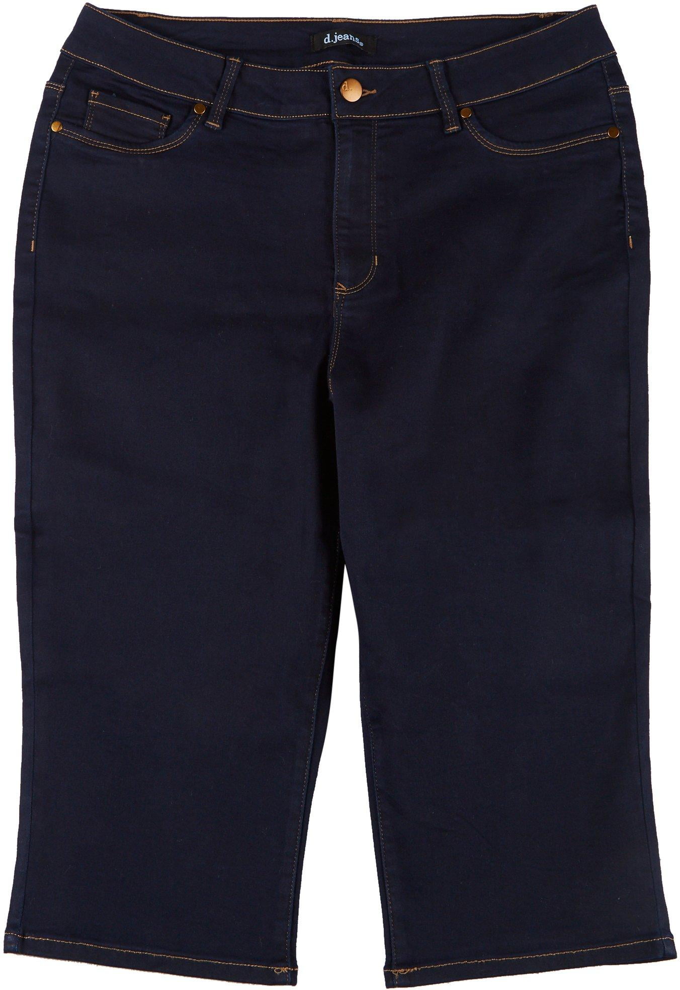 d jeans white capris