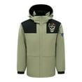 JingHai Men'S Heated Jacket with 7.4V Battery and Charger,Softshell
