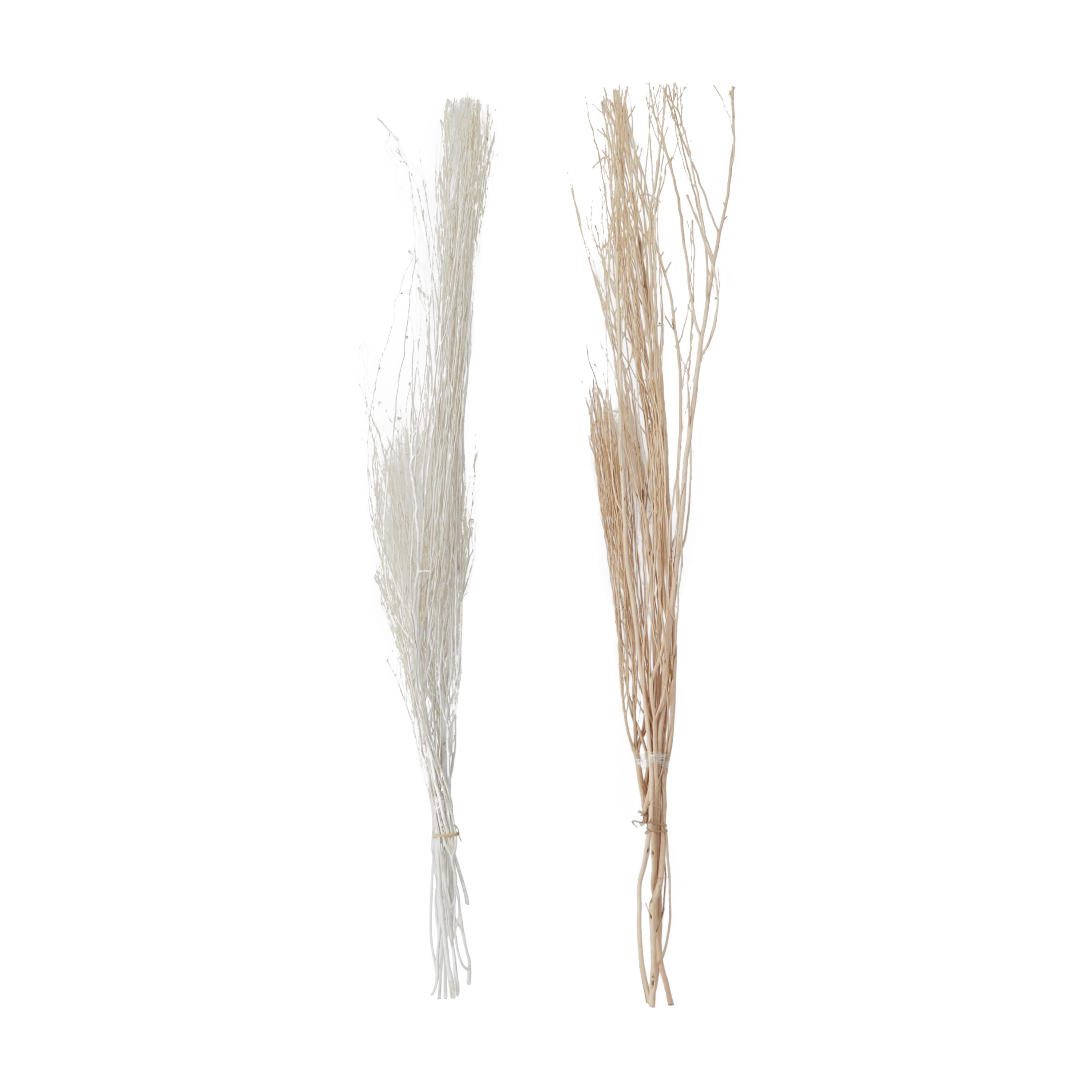57" Dried Plant Natural Foliage Pigeon pea Bouquet, by DecMode (2 Count)