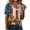 Sky Blue, variant on MEICHEN Lidies' Patriotic Graphic Tees Tops Summer Printed Short Sleeve Blouses America 250th Anniversary Casual V Neck T Shirt