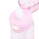 thumbnail image 2 of 650ml Air Scent Water Bottle Straw Scent Water Cup with 2 Rings for Hiking Picnic Outdoor Travel Pink, 2 of 3