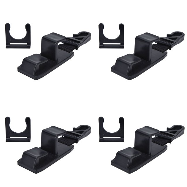 Ccdes Headrest Hooks,Purse Hanger For Car Headrest,4Pcs Car Headrest Hook ABS Nylon Multifunction High Strength Provides Greater Flexibility Car Headrest Hanger