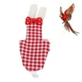 thumbnail image 3 of Combinaison de Pilote Perroquets, Design Nœud Couche pour Perruche pour Macaw pour Perruches TP,S,m,L, 3 of 7