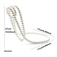 thumbnail image 3 of Novedad en Estante para Vino con Collar de Perlas, Estante para Vino Flotante con Collar de Perlas Artificiales, Estante para Vino Tinto Suspendido Colgante de Metal, 3 of 6