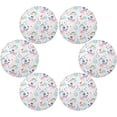 thumbnail image 3 of Coolnut Unicorn Round Placemats Waterproof Non-Slip Washable Place Mats Polyester Table Mats Set of 6 Heat Resistant for Home Kitchen Holiday Party Home Decor Gifts, 3 of 7