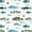 Sage Blue, variant on Castle Fairy Cartoon Bright Tropical Fish Twin Sheets 3pcs,Coral Starfish Light Blue Background Bedding,Yellow Pink,1 Fitted Sheet,1 Flat Sheet and 1 Pillowcase