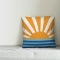 thumbnail image 2 of Creative Products Retro Sunrise 16x16 Indoor / Outdoor Pillow, 2 of 2