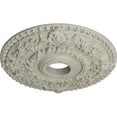 thumbnail image 3 of Ekena Millwork 18"OD x 3 1/2"ID x 1 1/2"P Rose Ceiling Medallion (Fits Canopies up to 7 1/4"), Hand-Painted Pot of Cream Crackle, 3 of 6