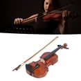 thumbnail image 1 of Violín ANGGREK Acústico 4/4 Cuerpo de Tilo Cuerdas de alambre de Acero Artesanía Fina, 1 of 7