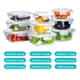 thumbnail image 3 of Juego de 9 Contenedores de Vidrio para Alimentos Bayco, Herméticos y a Prueba de Fugas, 3 of 6