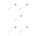 thumbnail image 2 of Bewildely Extintor de velas Mango largo Fiesta Hogar Apagallamas Mecha de seguridad de mano pulida Extinguir Plata Type2 NO2 Bewildely CBP381365, 2 of 5