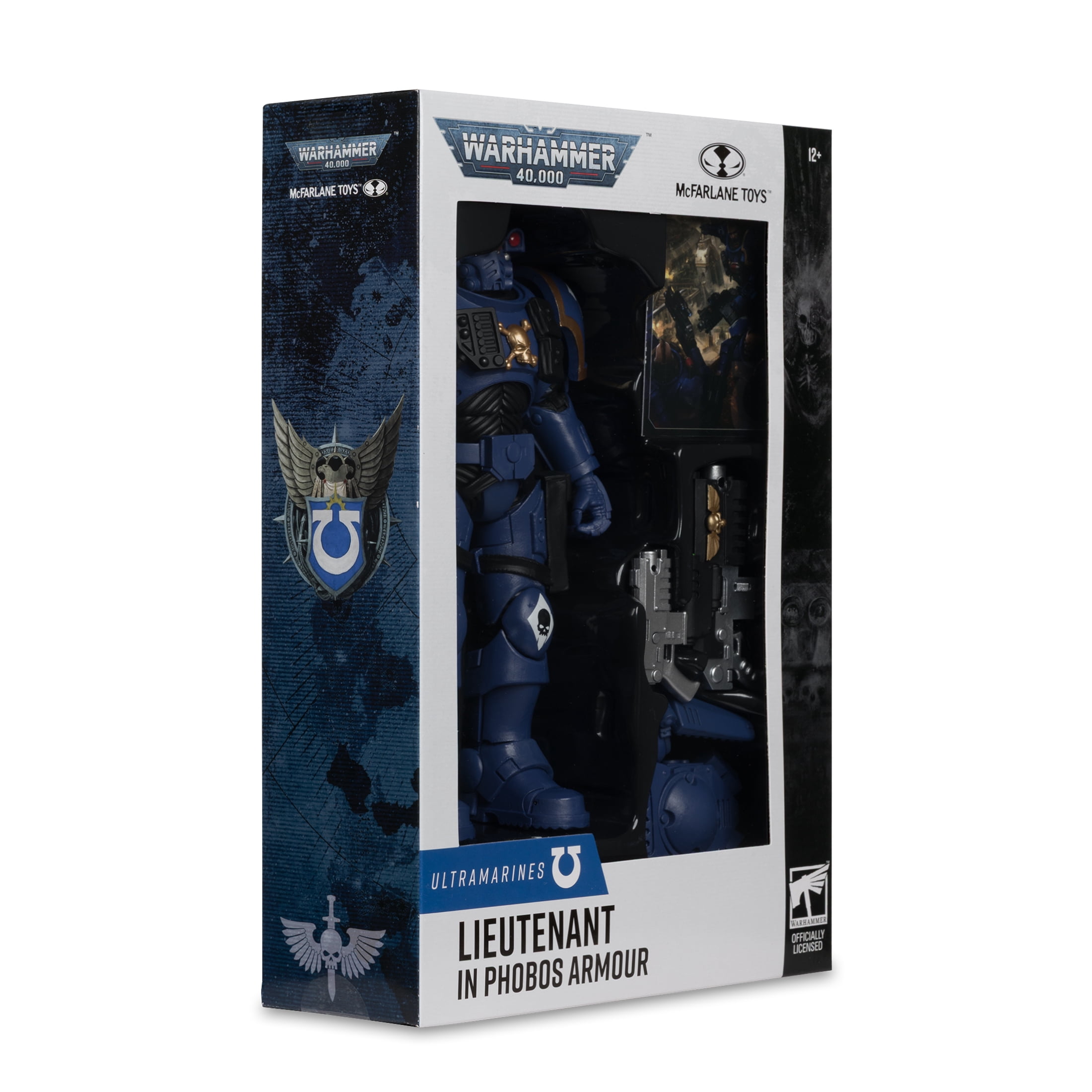 Lieutenant in Phobos Armour: Ultramarines (Warhammer 40,000) 7" Figure - McFarlane Toys