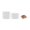 Clear / 100 Count, variant on Square Black Plastic Mini Edge Plate - 2 3/4" x 2 3/4" - 100 count box