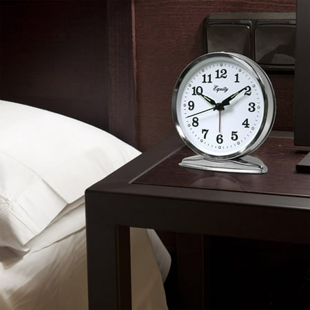 alarm clock wind equity crosse loud bell walmart clear