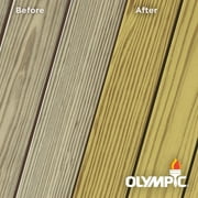 Olympic WaterGuard 1 Gallon Clear Exterior Waterproofing Wood Sealer
