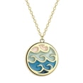 thumbnail image 4 of Wave Surfer Charm Dainty Necklace Minimalist Jewelry To Gift For Her, 4 of 4