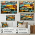 thumbnail image 4 of Designart "Harlem Renaissance Piano Rhythms IV" People Wall Art - Global Blue Harlem Renaissance Bedroom Canvas Wall Art, 4 of 4