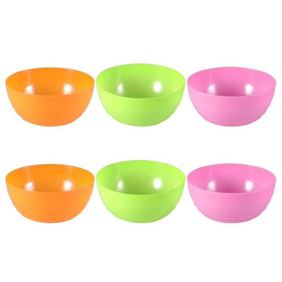 CIMAXIC 6pcs Medium Size Bowls Perfect For Family Reunions Use