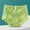 Green, variant on Women High Rise Tummy Control No show Plus Size Underwear Panties Briefs