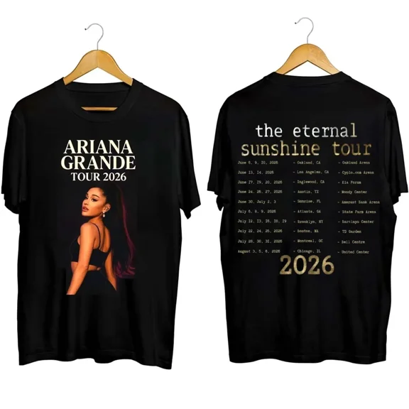 Ariana Grande Eternal Sunshine Tour 2026 T-shirt