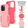 thumbnail image 4 of NIFFPD iPhone 14 Pro Case with Screen Protector, Shockproof Full Coverage Protective Cover Phone Case for iPhone 14 Pro 6.1" Pink, 4 of 6