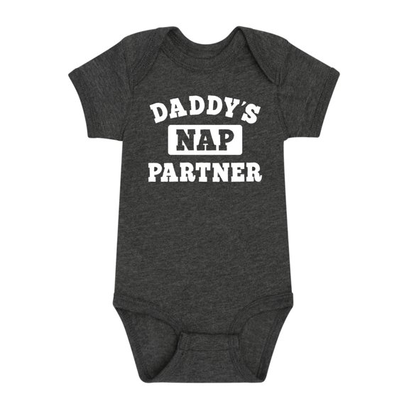 Instant Message - Daddy's Nap Partner Baby Graphic One Piece