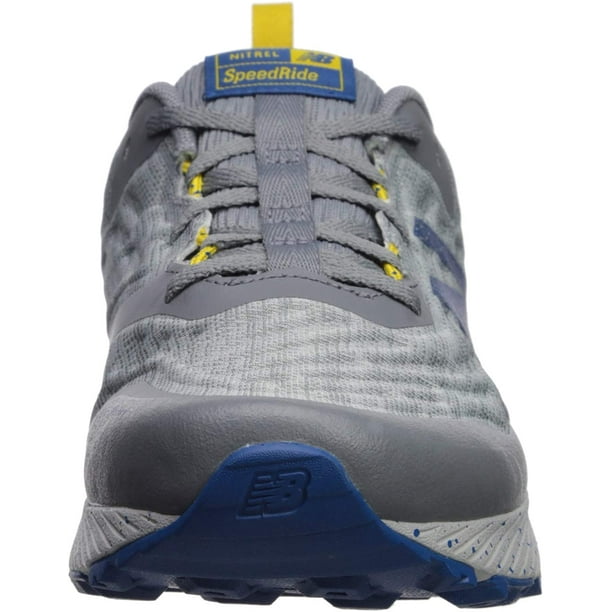 New Balance Men s Nitrel V3 Trail Running Shoe Grey Blue 11 M US