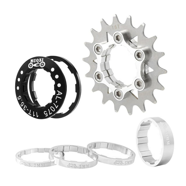 koolsoo 18T Single Speed Cassette Set Conversion Kit wheel Adapter Component Kit