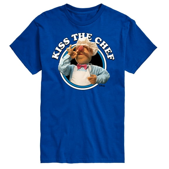 Muppets - Kiss The Chef - Men's Short Sleeve Graphic T-Shirt