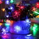 thumbnail image 5 of Fiudx Guirnalda de Luces con Forma de Copo de Nieve, 40 Luces Led, Diseño de Pvc Impermeable, Modos Intermitente y Fijo, para Uso En Interiores y Exteriores, Decoración Romántica de Invierno, Regalo, 5 of 7