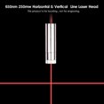 thumbnail image 4 of 650nm 250mW Red Line Locator Head Engraver Focusing Module Ray Locator Adjustable Focal Length Engraving DIY Part Horizontal & Vertical Line Point Horizontal & Vertical Line, 4 of 6