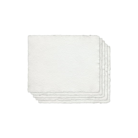 Indigo Artpapers 8" x 10" Hand Crafted 100% Cotton Mix Media Paper, 200 GSM, 10-Sheet Pack