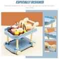 thumbnail image 3 of MasteelfCA 2pcs Delicate Mini Dining Car Ornaments Mini Simulation Dining Car Models, 3 of 8