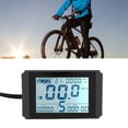 thumbnail image 1 of Electric Scooter Display, ABS Long Lasting Simple Installation Electric Bike LCD Display  for 22.2mm Handlebar, 1 of 7