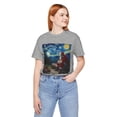 thumbnail image 5 of Unisex Van Gogh Starry Night Santa Claus Christmas Shirt, 5 of 7