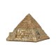 thumbnail image 1 of Banco de monedas de resina con forma de pirámide egipcia estilo Khufu, 17 x 14 cm, 1 of 2
