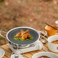 thumbnail image 1 of Parrilla para barbacoa al aire libre, sartén para asar, plancha antiadherente de fondo grueso, multiusos para fiestas de barbacoa, restaurantes 38 centímetros, 1 of 8