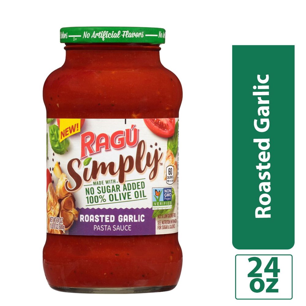 Ragú Simply™ Roasted Garlic Pasta Sauce, 24 oz.