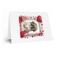 thumbnail image 2 of DistinctInk Greeting Card / Note Card - Valentine's Day Pekingese Puppy - PACK of 5, 2 of 7