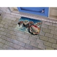 thumbnail image 2 of Betsydrake DM1196 18 x 26 in. Two Red Crabs Door Mat - Small, 2 of 3