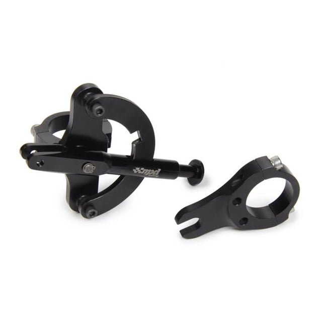 Positive Camlock Locking Frame Mount Shifter Assembly with Sprint Car - Black Anodize